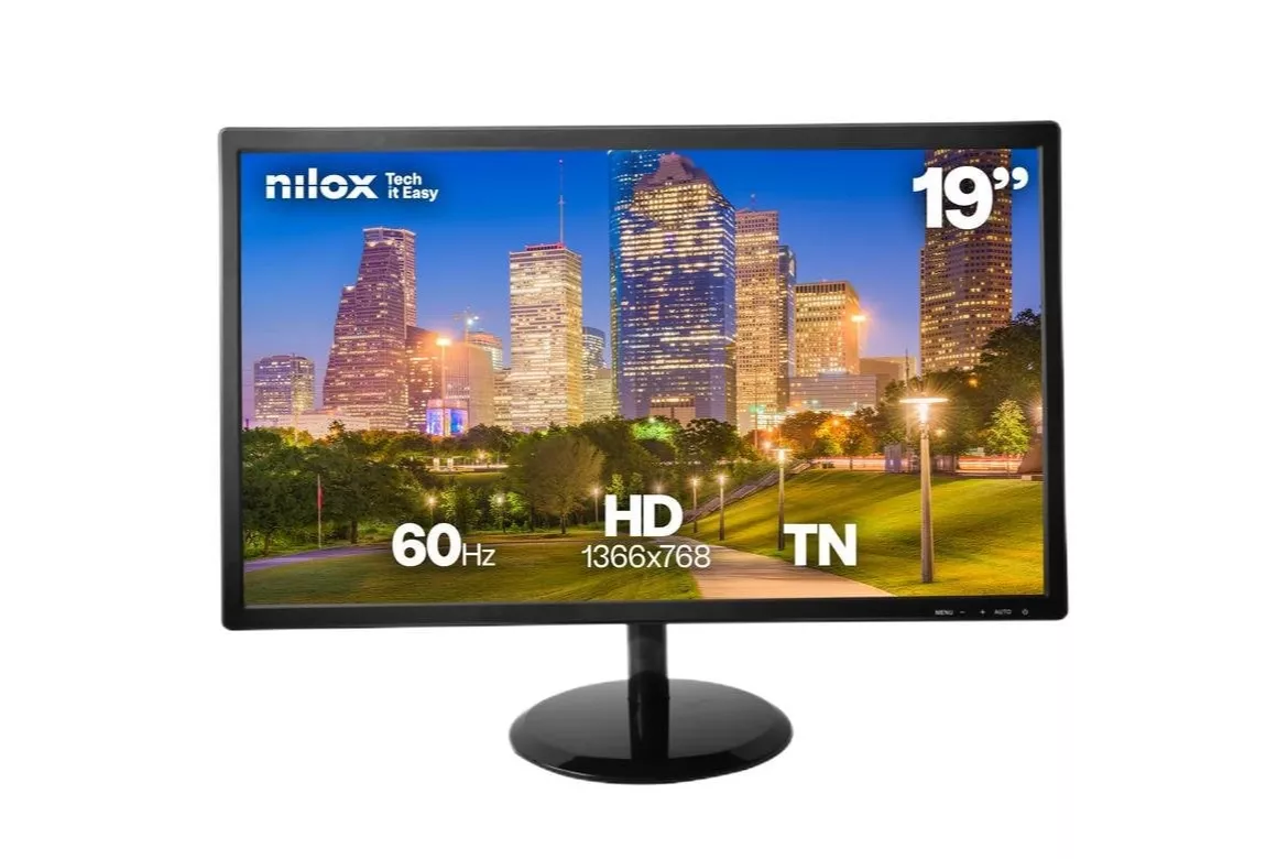 Monitor Nilox NXM19FHD22 18,5" HD 60Hz TN Tiempo de respuesta 5ms Montaje VESA