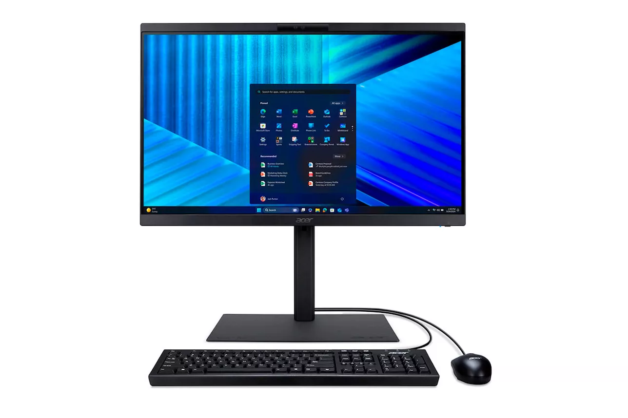 PC Todo En Uno Acer Veriton Verdadero VVZ4734GT U5-225 16GB 512GB 24" W11P