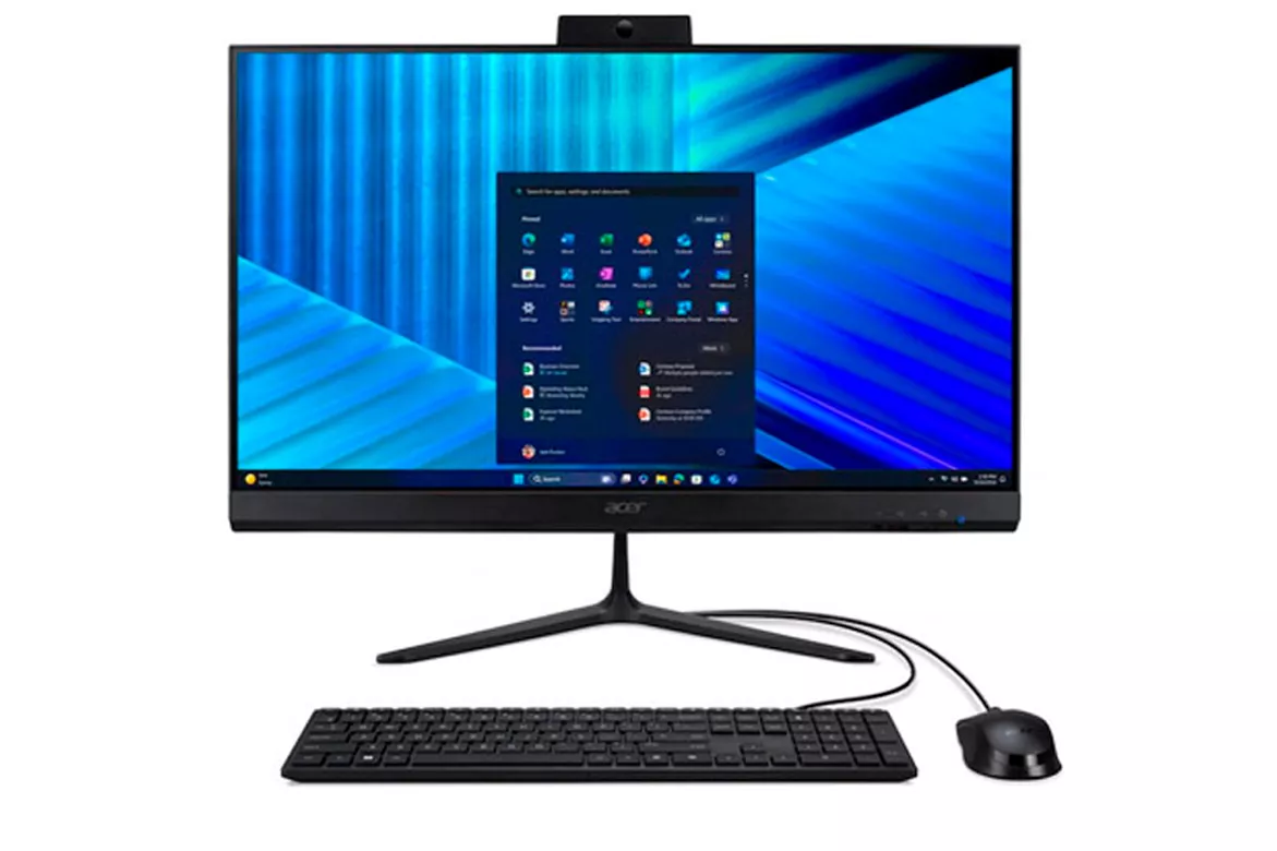 PC Todo En Uno Acer Veriton VZ2515G U7-155U 16GB 512GB 24" W11P Negro