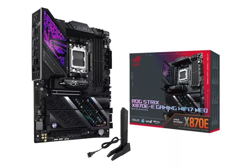 Placa Base ASUS ROG Strix X870E-E Gaming WiFi7 Neo X870E AM5 DDR5 ATX WiFi7 AI Overclocking