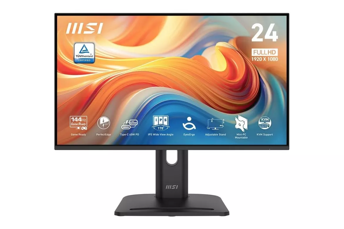 Monitor MSI Pro MP245PHG 23,8" FullHD 144Hz IPS Altura Ajustable