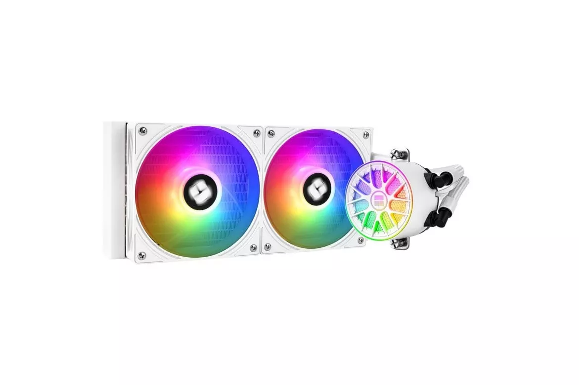 Refrigeraci&oacute;n L&iacute;quida Thermalright Aqua Elite 240 ARGB White 240mm 2 Ventiladores RGB