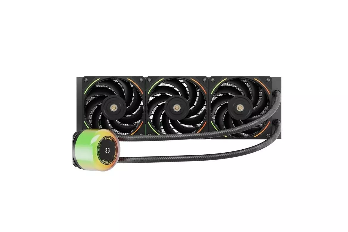 Refrigeraci&oacute;n L&iacute;quida 1stplayer CC-360-BK 360mm 3 Ventiladores Negro