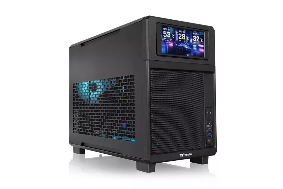 Carcasa de ordenador Thermaltake TR200 WS Negro Mini-ITX micro ATX