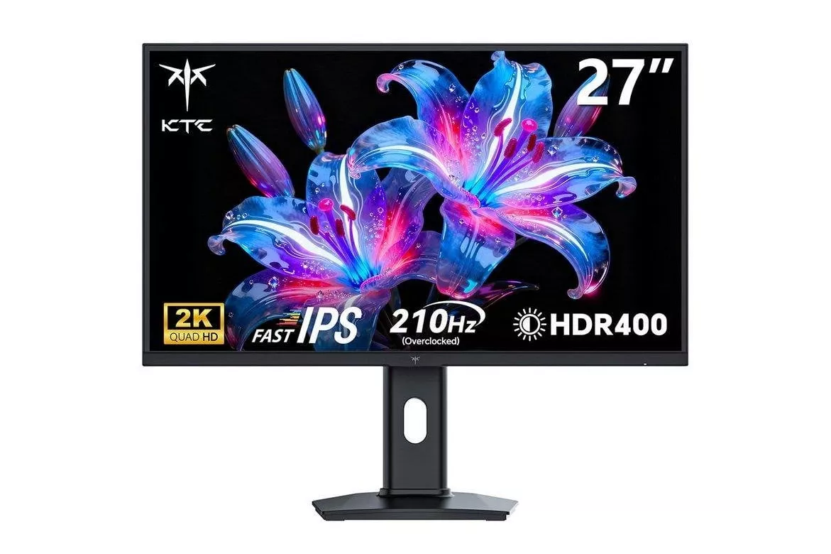 Monitor KTC H27T7P-2 27" QHD 210Hz IPS HDR400 FreeSync G-Sync Ajuste de altura