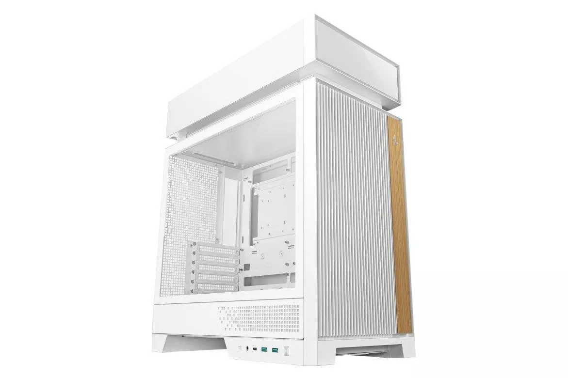 Caja DeepCool CL660 WH ATX Blanca ARGB Vidrio Templado USB-C