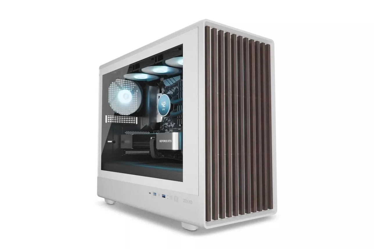 Carcasa de ordenador Zolyd Karion WD Midi Tower Blanco
