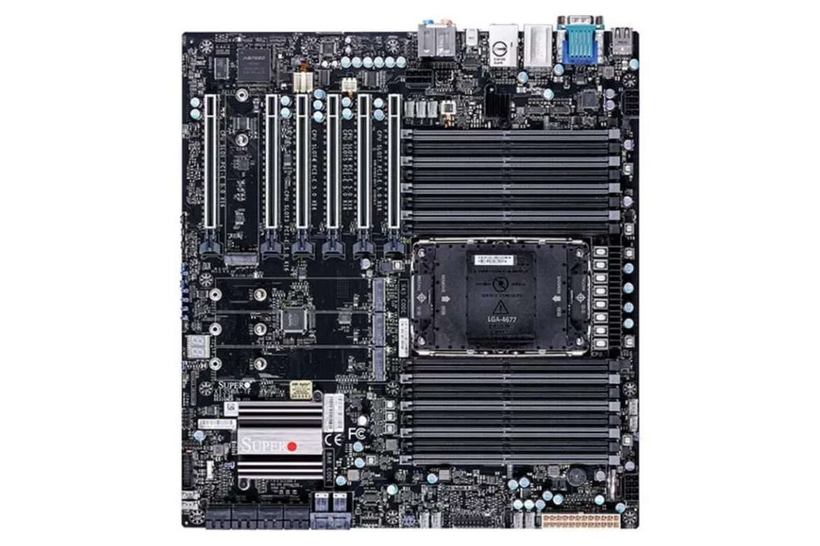 Placa Base Supermicro MBD-X13SWA-TF Intel W790 LGA 4677 DDR5 Extended ATX 10GbE RAID