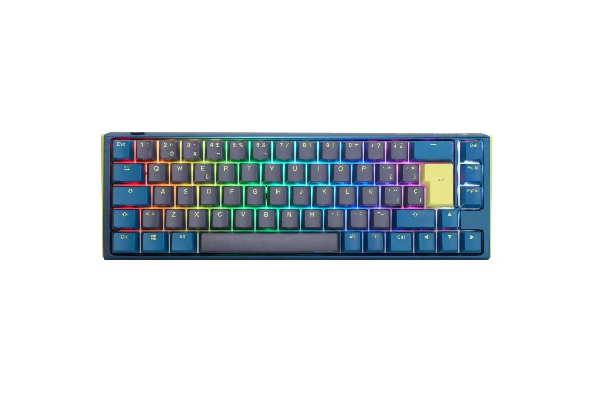 Ducky One 3 Daybreak SF 65% Hot-Swappable MX-Red RGB PBT Teclado Mec&aacute;nico