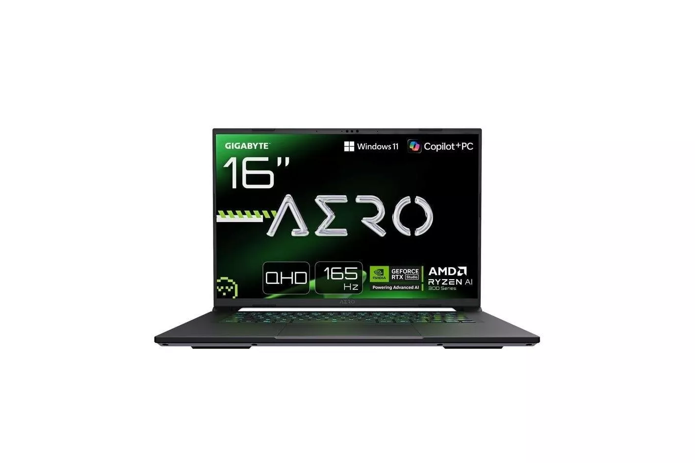 Port&aacute;til Gigabyte AERO X16 16" AMD Ryzen AI 7 350 32GB 1TB SSD RTX 5070 Windows 11 Home