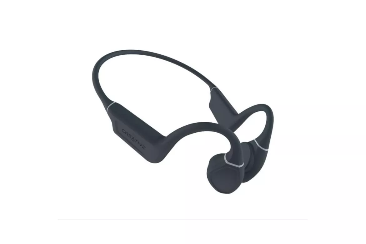 Auriculares Creative Labs Creative Outlier Free inal&aacute;mbricos Bluetooth para deporte y uso diario gris