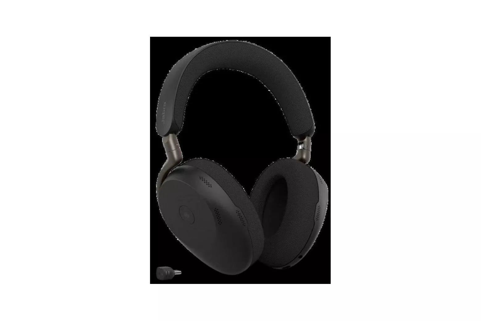 Auriculares inal&aacute;mbricos Jabra Evolve3 85 con Bluetooth, cancelaci&oacute;n de ruido, carga inal&aacute;mbrica y micr&oacute;fono con inteligencia artificial, negros, autonom&iacute;a prolongada