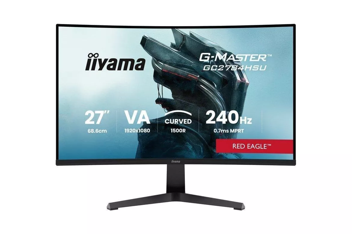 Monitor iiyama G-Master GC2784HSU-B1 27" FullHD 240Hz VA Curvo FreeSync Premium HDR10 0,7ms