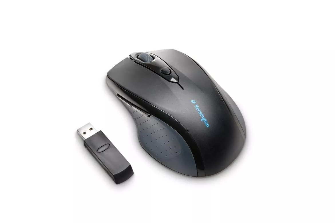 Rat&oacute;n Kensington Pro Fit inal&aacute;mbrico 2,4 GHz 1600 DPI Negro 6 Botones SmartFit&trade;