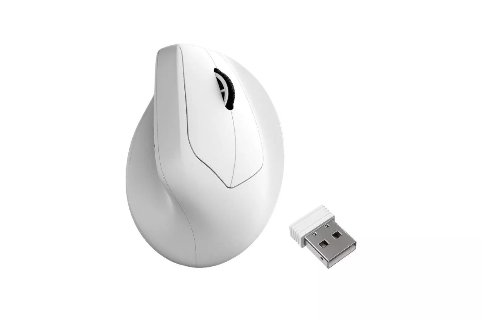 Rat&oacute;n Keychron M5-A30 Wireless 12000 DPI USB-C Blanco Ergonom&iacute;a Vertical