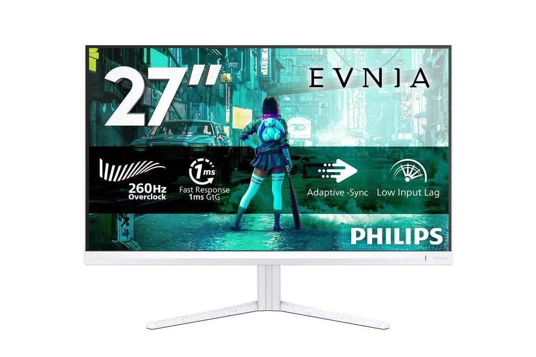 Monitor Philips 27M2N3201PL/00 27" FullHD 260Hz Fast IPS HDR10 Blanco
