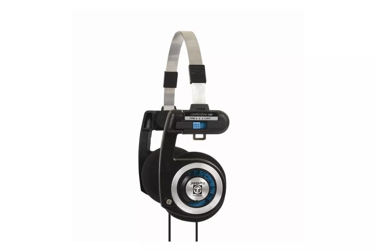 Auriculares Koss Porta Pro con cable, conexi&oacute;n al&aacute;mbrica, uso musical, color negro