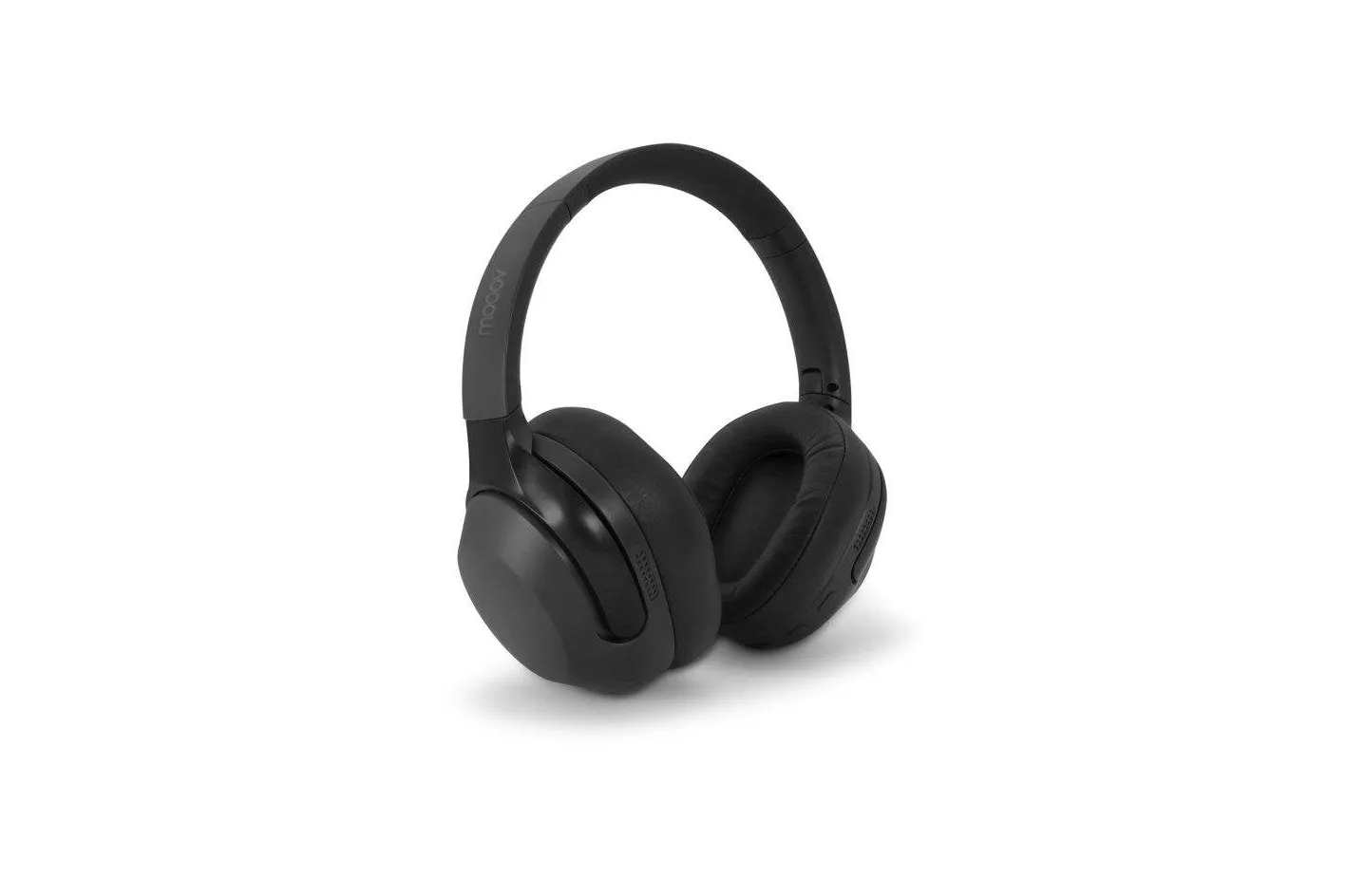 Auriculares Mooov inal&aacute;mbricos Bluetooth con Cancelaci&oacute;n Activa de Ruido, Micr&oacute;fono y audio espacial, negro