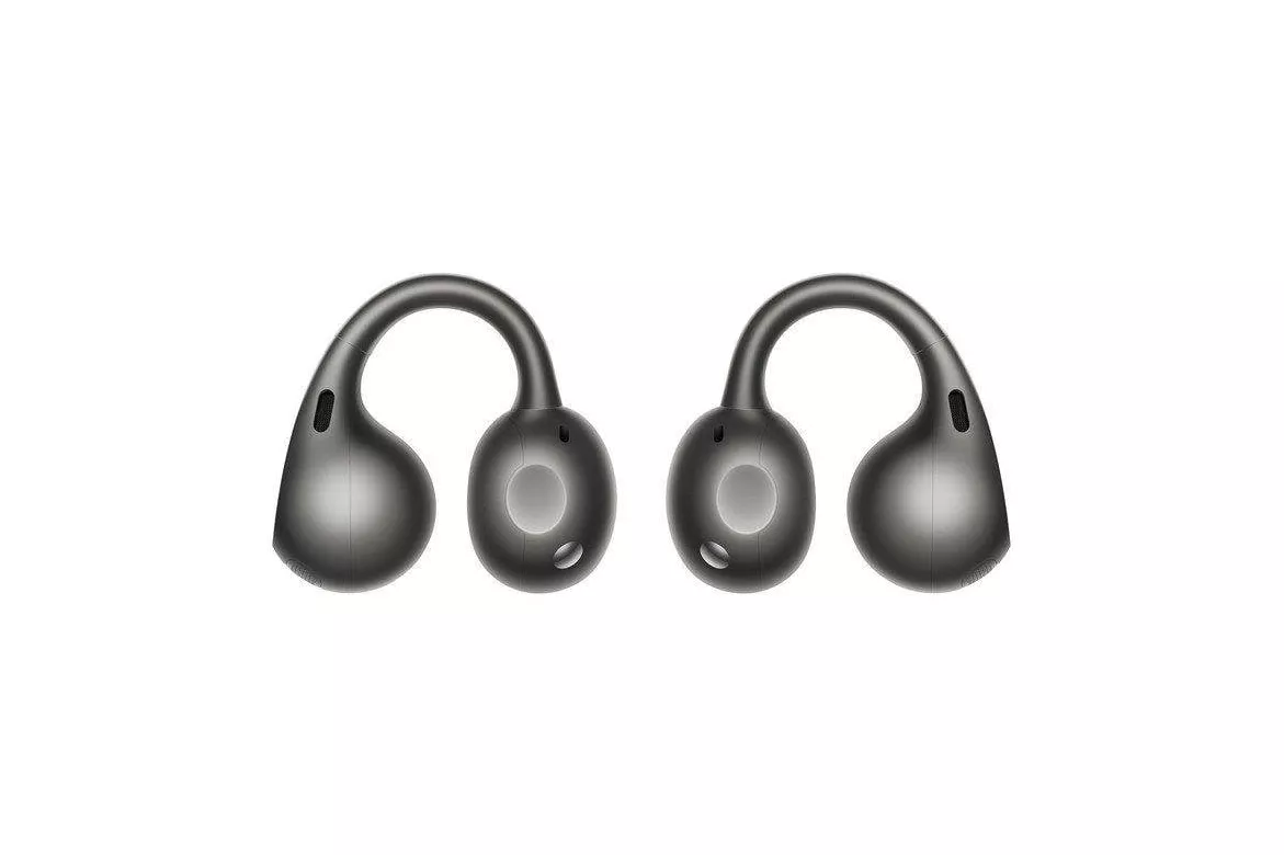 Auriculares Oppo Enco Clip 2 inal&aacute;mbricos Bluetooth 6.1 con Cancelaci&oacute;n de Ruido y protecci&oacute;n IP55, gris