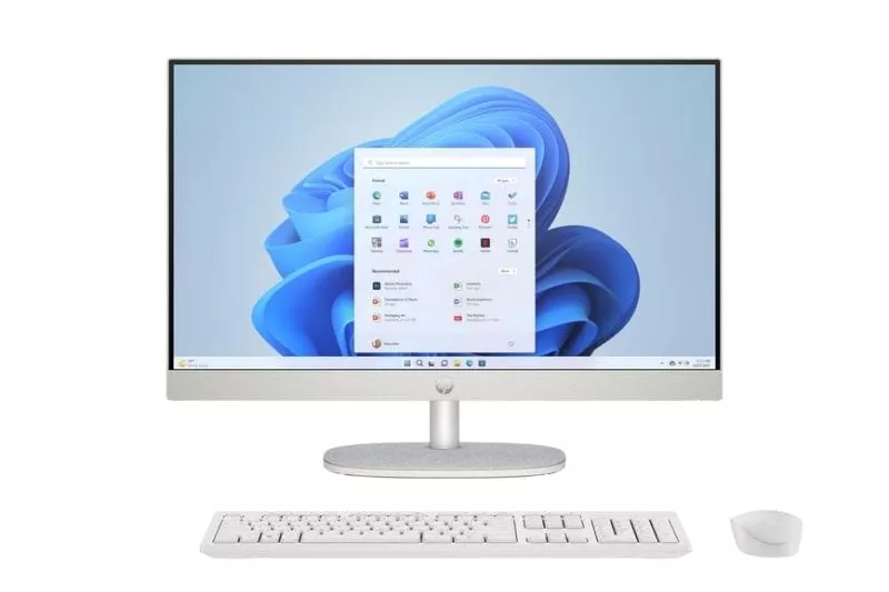 HP 24-cr0173ns Intel Core i5-1335U 16GB 512GB SSD Intel Iris Xe 23.8" FreeDOS Blanco