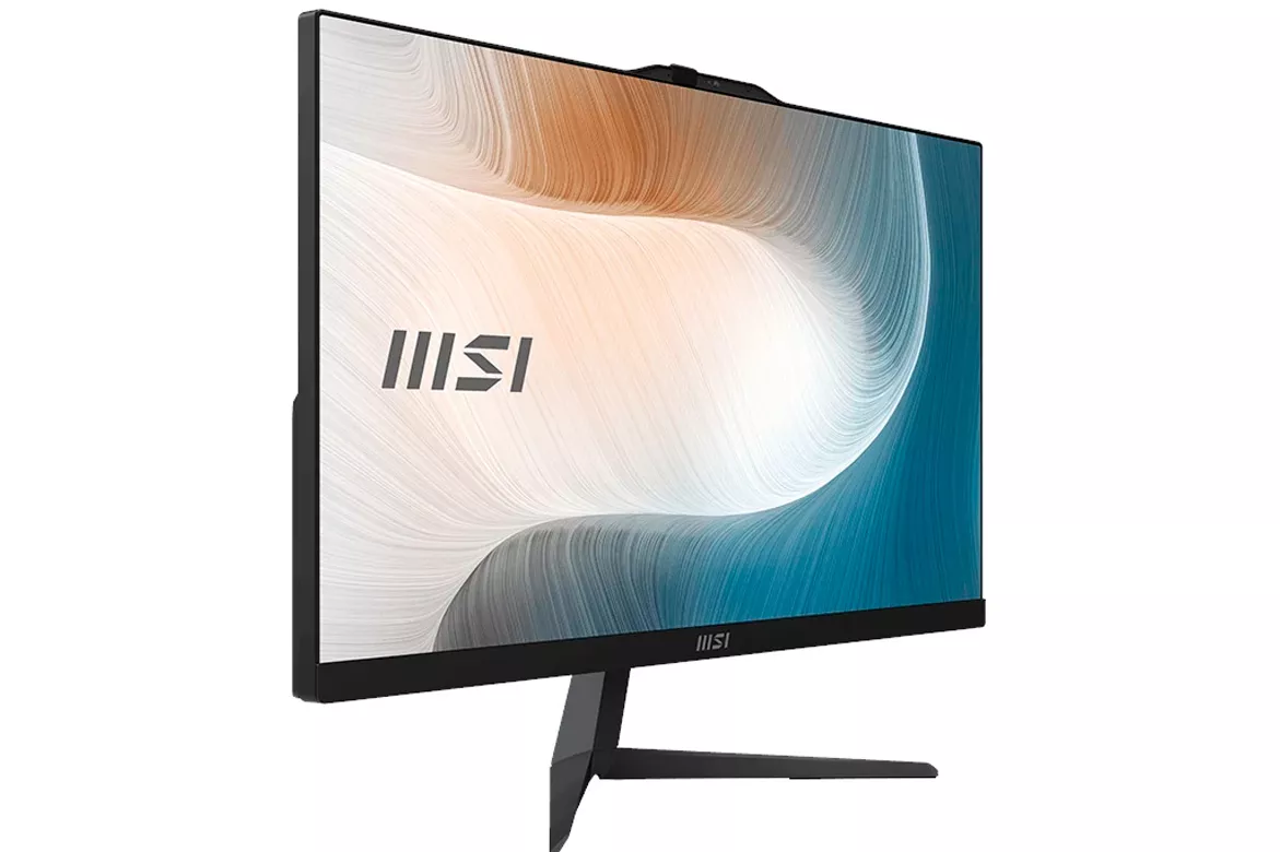 PC Todo En Uno MSI Modern AM242 12M-1897XEU i5-1235U 8GB 512GB 24" FreeDOS Negro
