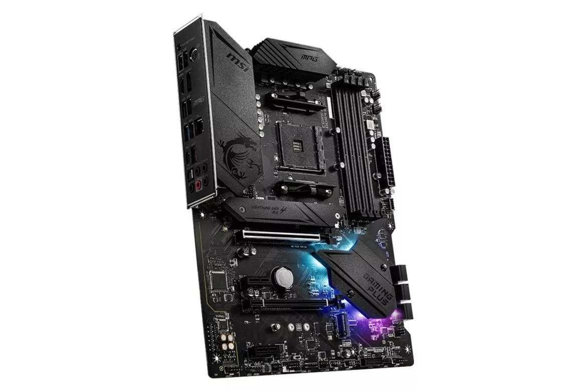 Placa Base MSI MPG B550 Gaming Plus AMD B550 AM4 DDR4 ATX Sin WiFi RGB