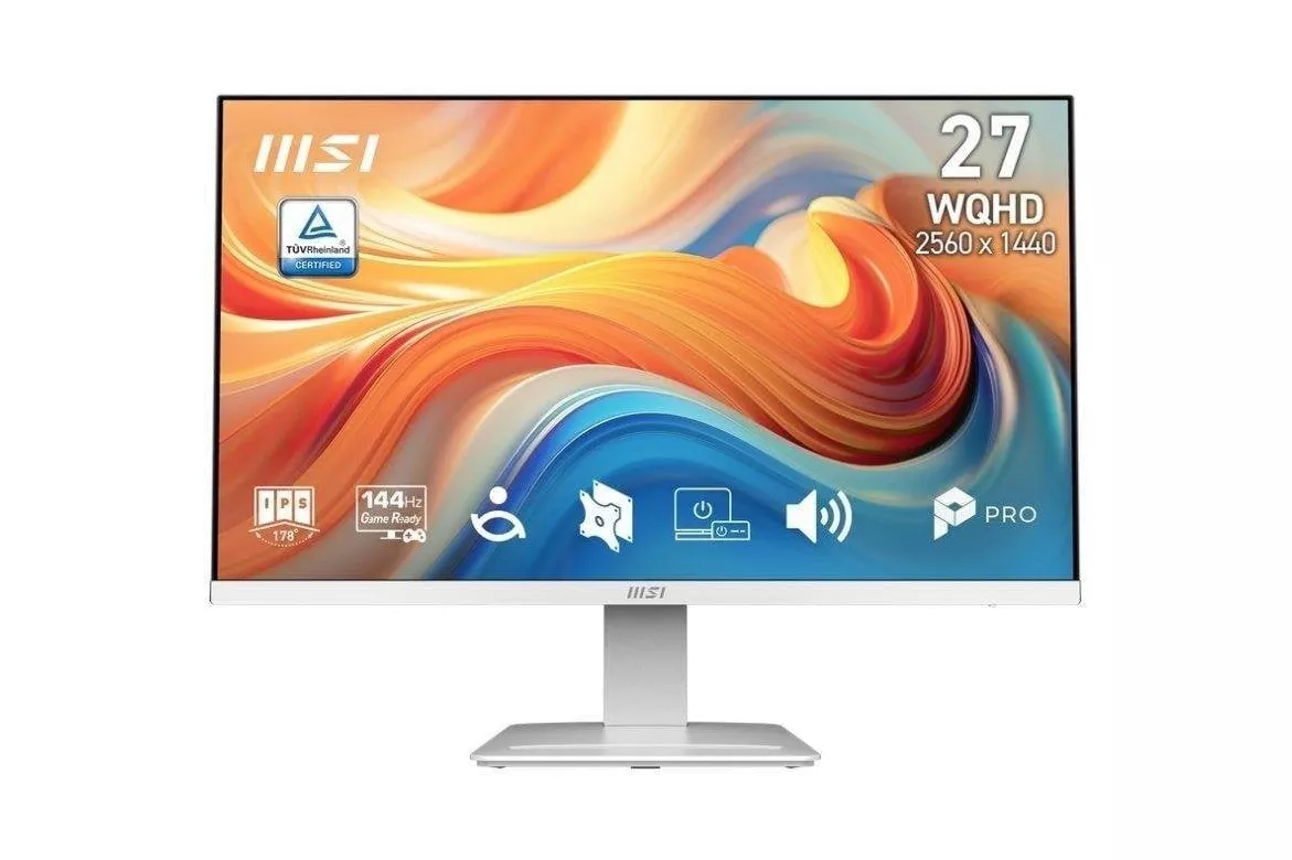Monitor MSI PRO MP273QW 27" WQHD 144Hz IPS HDR Ready Altavoces Tiempo de respuesta 1ms