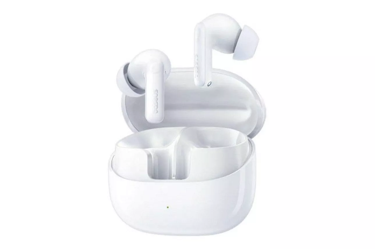 Auriculares Baseus Bass PRO BP1 inal&aacute;mbricos Bluetooth 6.0 con Cancelaci&oacute;n de Ruido, Micr&oacute;fono y protecci&oacute;n IP55 Blanco
