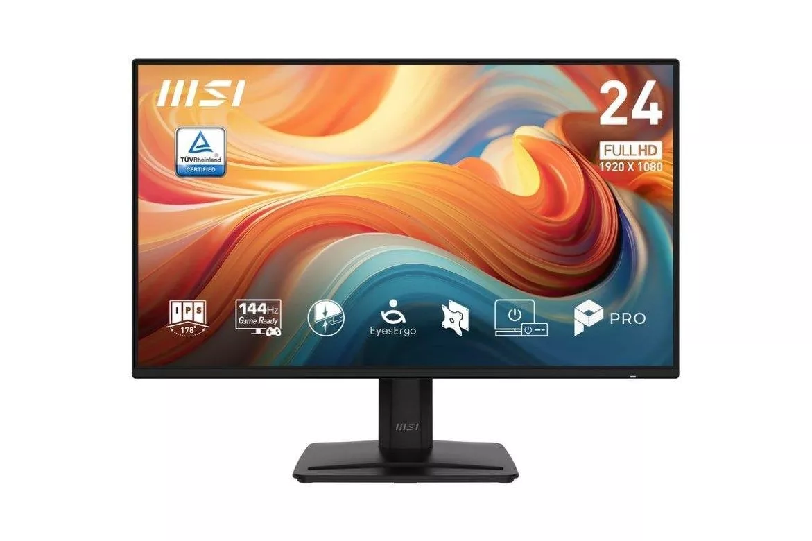Monitor MSI PRO MP242 E14A 23.8" FullHD 144Hz IPS Bisel Ultradelgado 1ms