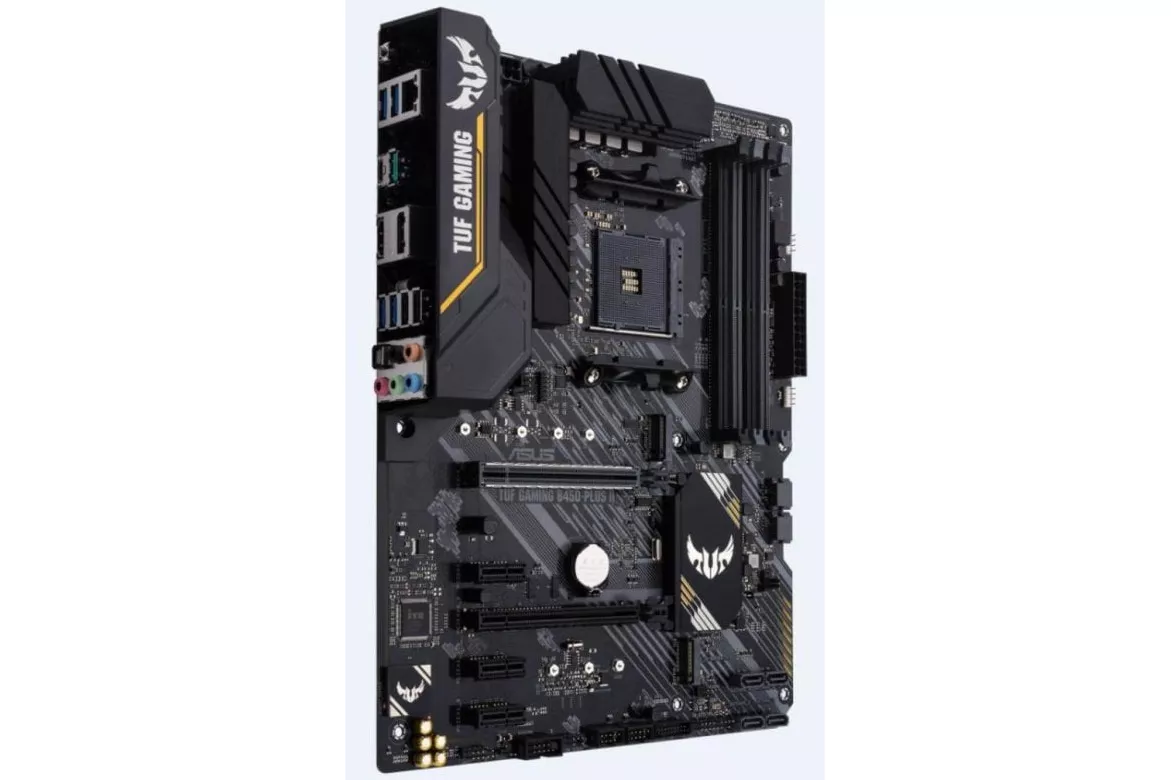 Placa Base ASUS TUF GAMING B450-PLUS II AMD B450 AM4 DDR4 ATX Sin WiFi RGB