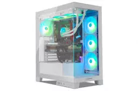 Torre PC NOX Hummer GLOCK ARGB Semitorre ATX Cristal Templado USB-C Blanca - Kawaii Edition