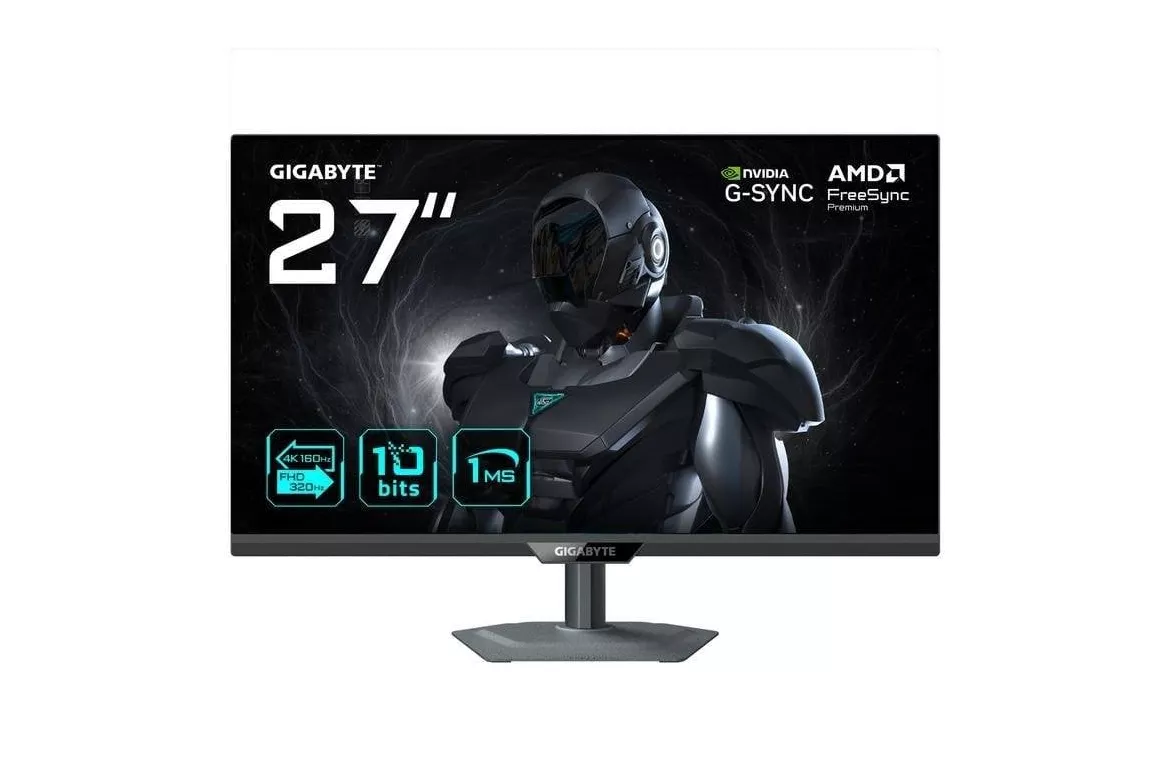 Monitor Gigabyte G27UP 27" UltraHD 4K 160Hz SS-IPS 1ms FreeSync Premium HDR10"