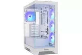 Torre PC NOX Hummer GLOCK ARGB Semitorre ATX Cristal Templado USB-C Blanca - By B0rjaCS