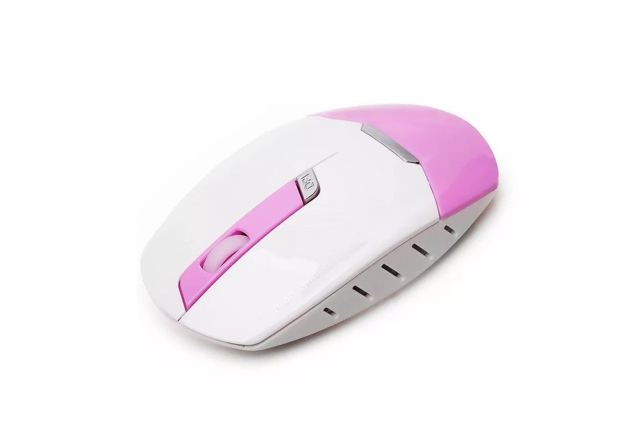 Rat&oacute;n Dam Electronics HK3960 Inal&aacute;mbrico 2.4G 4 Botones Negro Ergonom&iacute;a