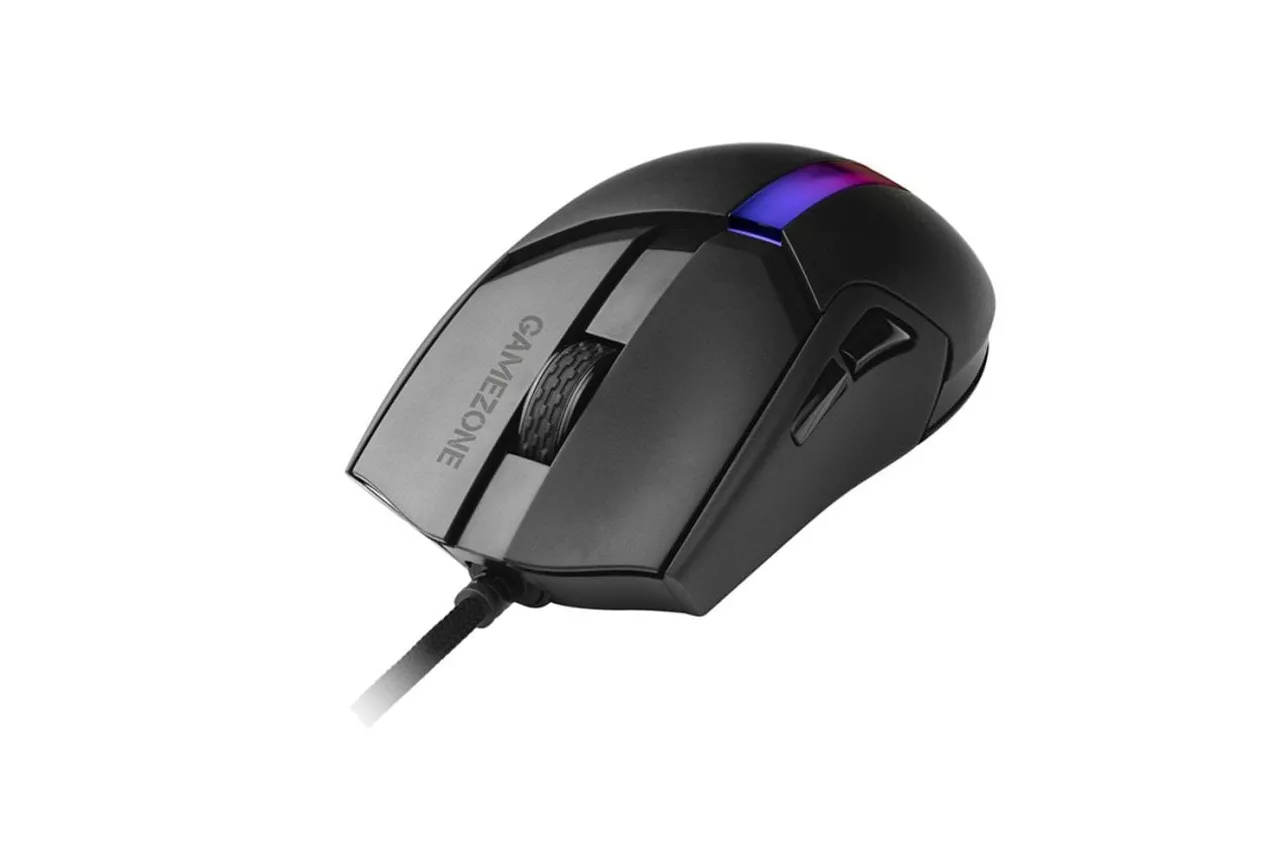 Rat&oacute;n TRACER Gamezone Cool USB Tipo A 12000 DPI Negro Iluminaci&oacute;n 7 Botones