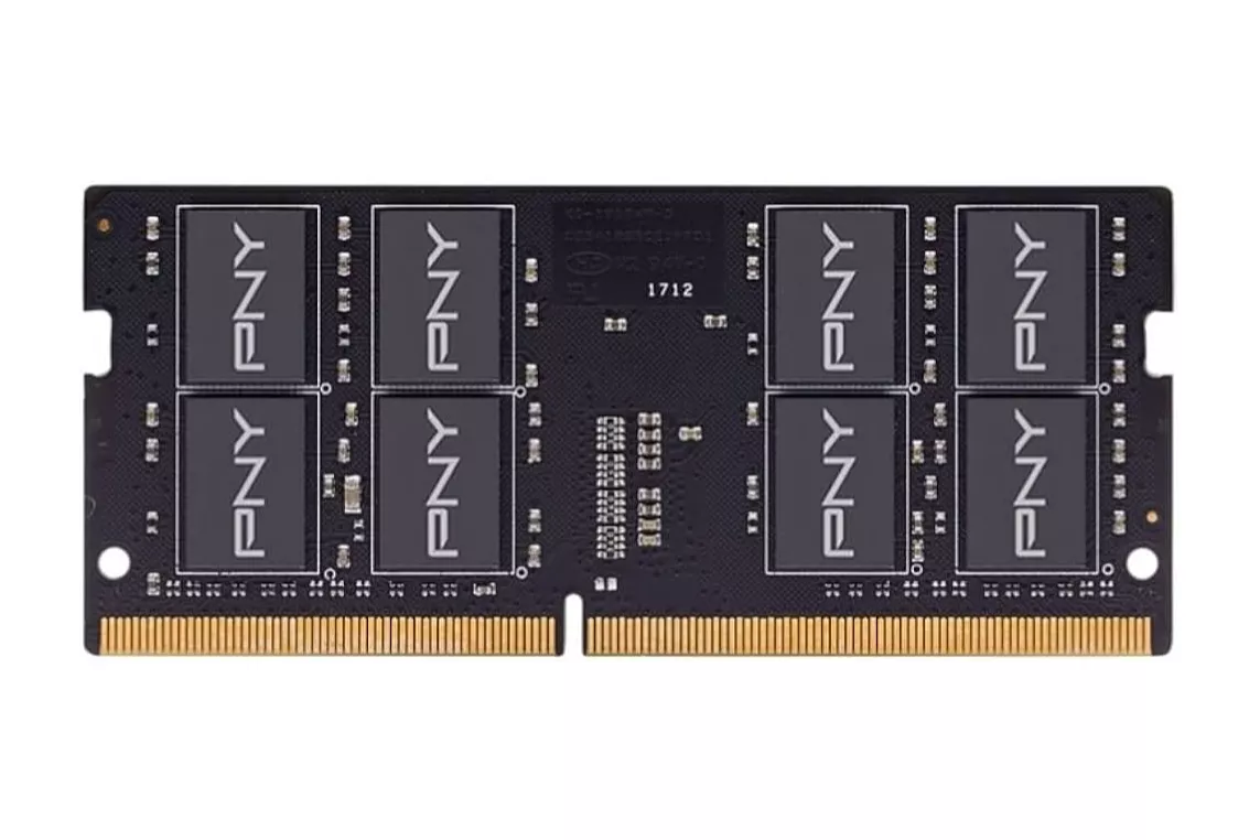Memoria RAM PNY 16GB 1x16GB DDR4 2666MHz CL19 1,2V Negro SODIMM