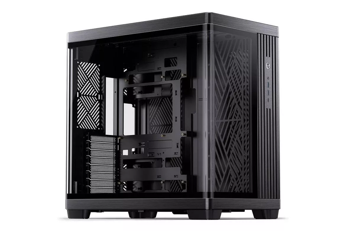 Caja Mid Tower Jonsbo TK-4 BLACK Vidrio Templado Acuario ATX Gamer