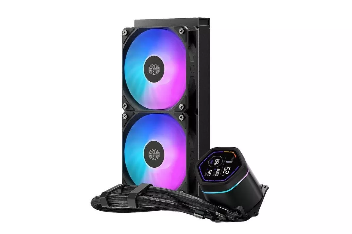 Refrigeraci&oacute;n L&iacute;quida Cooler Master MLX-D24M-A18PA-RD 240mm 2 Ventiladores ARGB Panel Digital