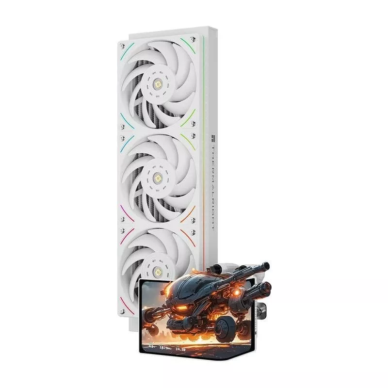 Refrigeraci&oacute;n L&iacute;quida Thermalright Levita Vision 360 360mm 3 Ventiladores ARGB Blanco