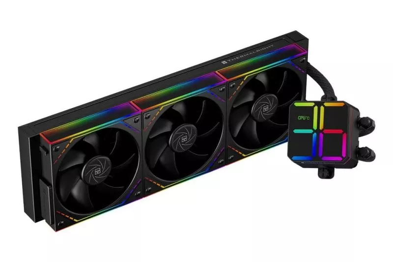 Refrigeraci&oacute;n L&iacute;quida Thermalright Magic Qube 360 ARGB 3 Ventiladores 360mm LED funcionamiento silencioso
