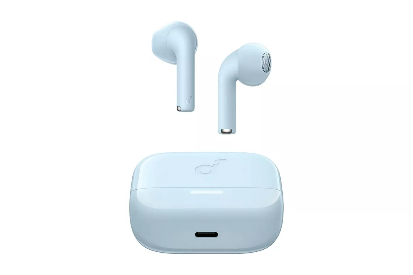 Auriculares Anker SOUNDCORE K20I inal&aacute;mbricos Bluetooth deportivos con micr&oacute;fono y carga USB-C azul