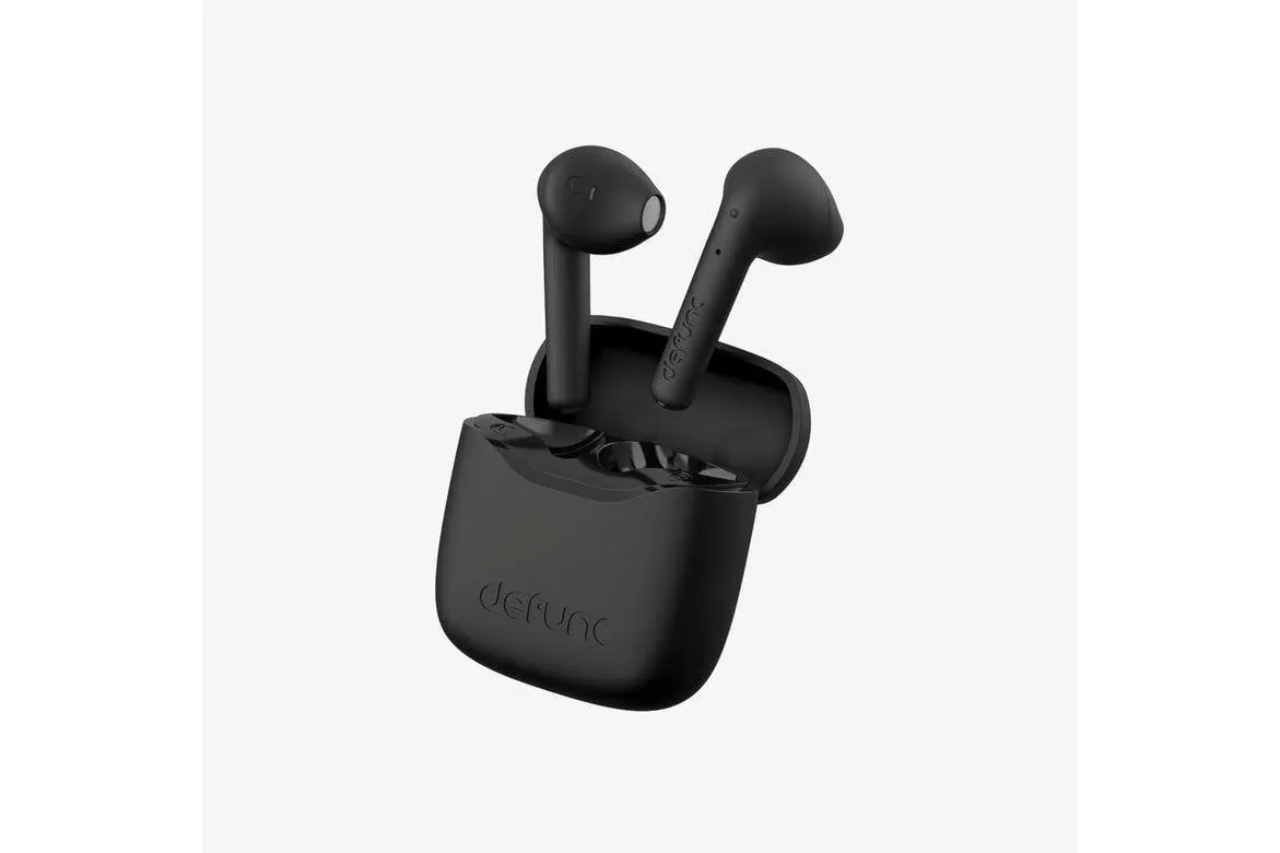Auriculares DEFUNC True Lite inal&aacute;mbricos Bluetooth 5.3 con Cancelaci&oacute;n de Ruido IPX4 Negro