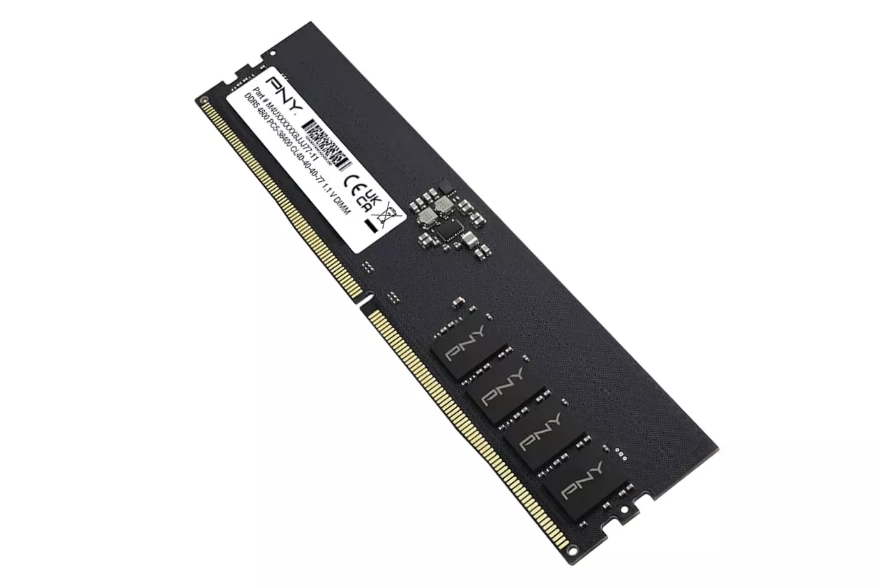 Memoria RAM PNY 8GB DDR4 3200MHz PC4-25600 CL22 DIMM 288 pines 1.2V