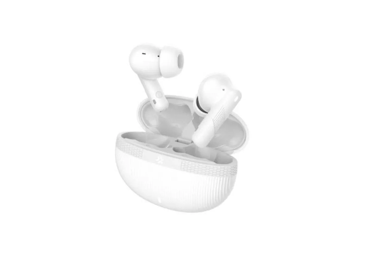 Auriculares Celly inal&aacute;mbricos Bluetooth con Cancelaci&oacute;n de Ruido, Micr&oacute;fono y Asistente de Voz Blanco