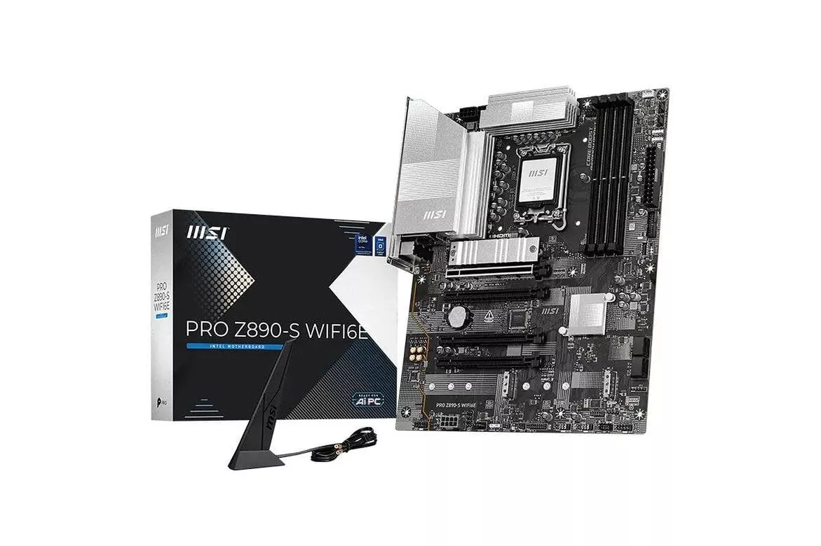 Placa Base MSI PRO Z890-S WIFI6E Intel Z890 LGA 1851 DDR5 ATX WiFi 6E PCIe 5.0