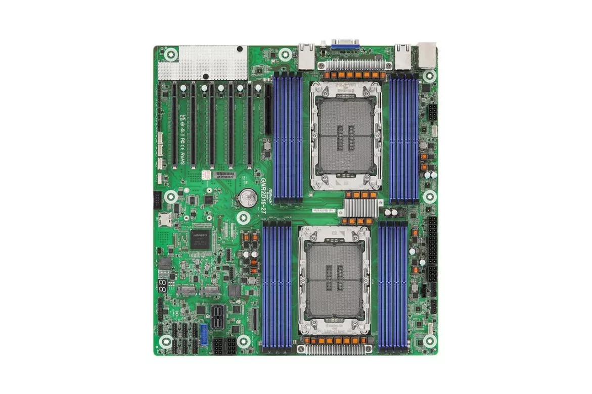 Placa Base AsRock GNR2D16-2T Intel SoC LGA 4710 DDR5 EEB 10GbE AST2600