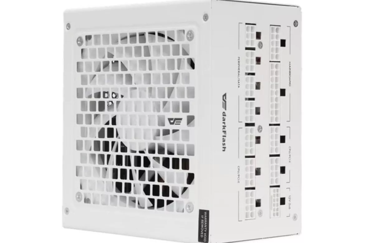 Fuente de Alimentaci&oacute;n Darkflash PMT1050 1050W Certificaci&oacute;n 80+ Gold blanca
