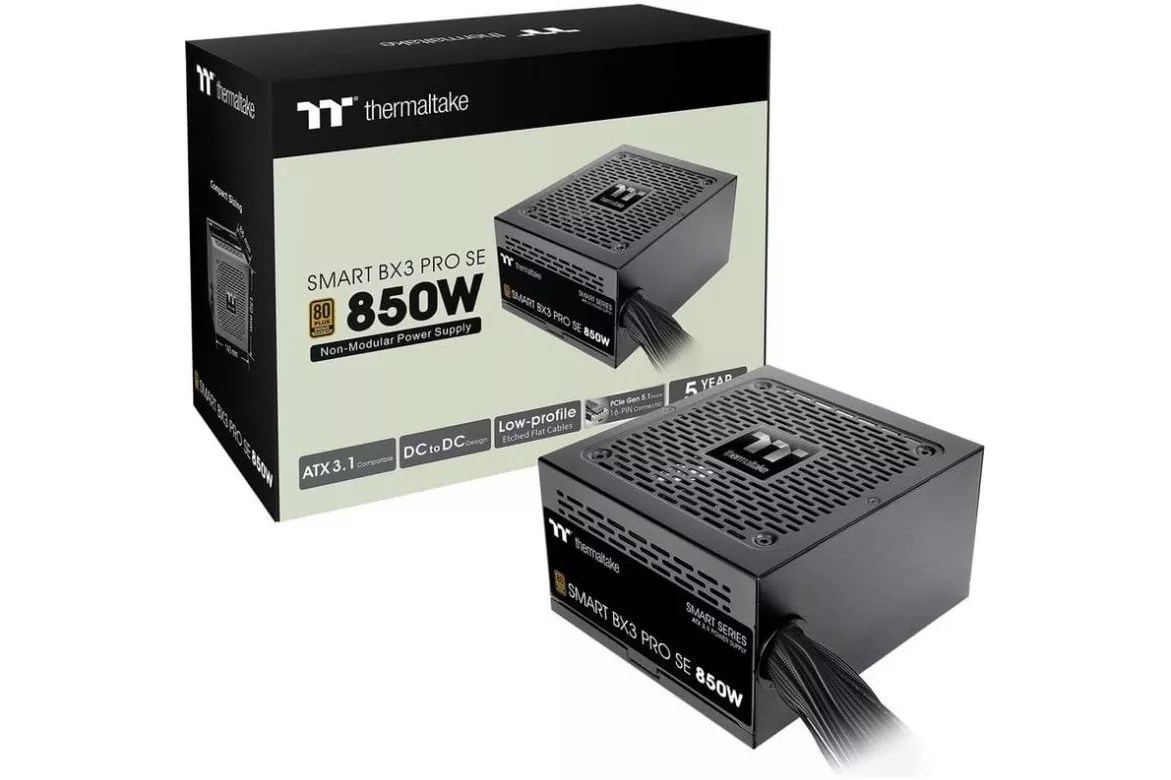 Fuente de Alimentaci&oacute;n Thermaltake Smart BX3 Pro SE 850W 80+ Bronze fija
