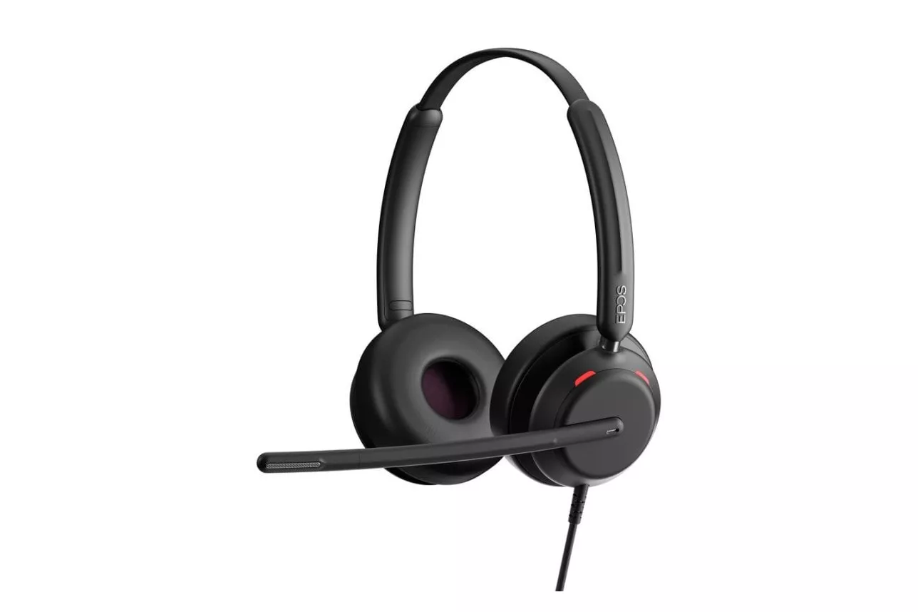 Auriculares Sennheiser IMPACT 760T con cable USB-C para llamadas y m&uacute;sica, negros