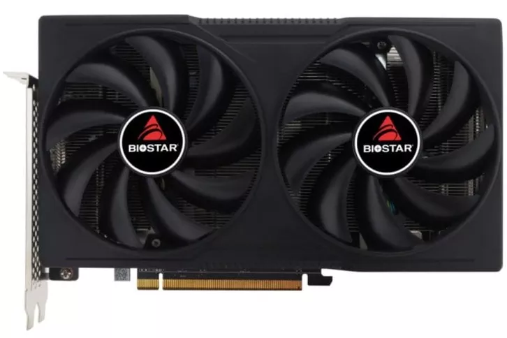Biostar Radeon RX 7600 OC 8GB GDDR6 Dual Fan PCIe 4.0